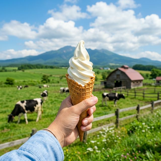 田島牧場 ソフトクリーム